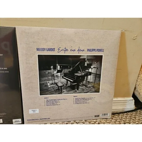 Lot of 2 Melody Gardot Records: Entre Eux Deux, My One and Only Thrill New Seale